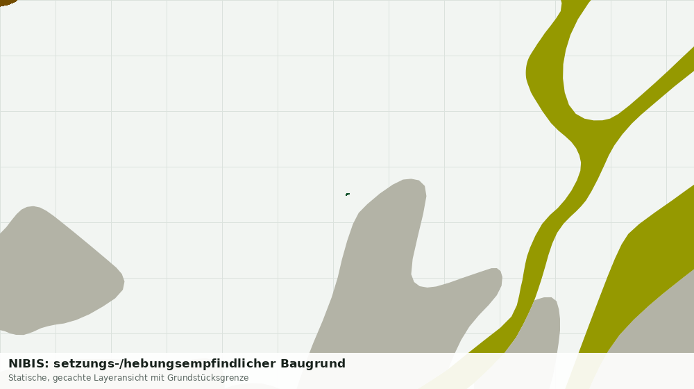 Statische Kartenansicht: NIBIS: setzungs-/hebungsempfindlicher Baugrund
