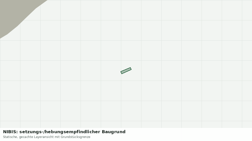 Statische Kartenansicht: NIBIS: setzungs-/hebungsempfindlicher Baugrund