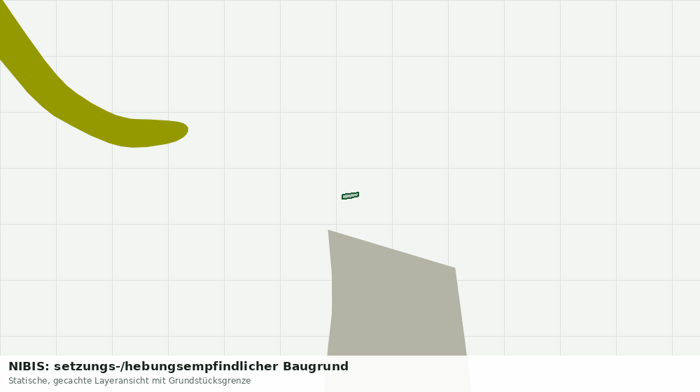 Statische Kartenansicht: NIBIS: setzungs-/hebungsempfindlicher Baugrund
