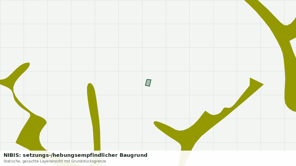 Statische Kartenansicht: NIBIS: setzungs-/hebungsempfindlicher Baugrund