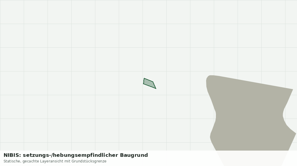Statische Kartenansicht: NIBIS: setzungs-/hebungsempfindlicher Baugrund