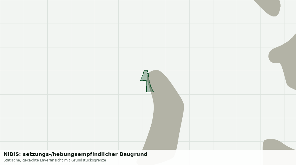 Statische Kartenansicht: NIBIS: setzungs-/hebungsempfindlicher Baugrund