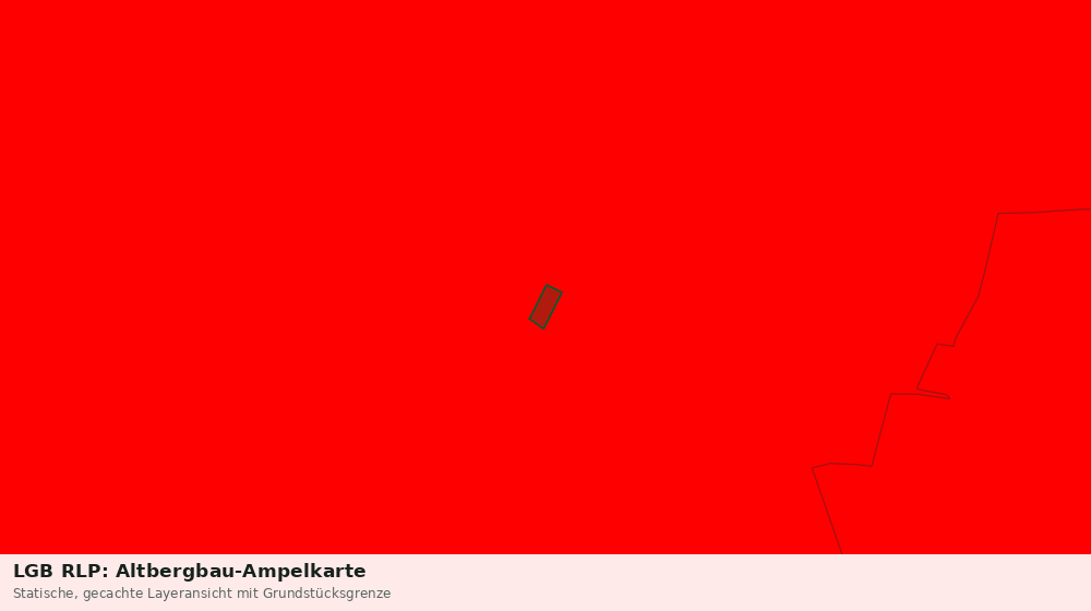 Statische Kartenansicht: LGB RLP: Altbergbau-Ampelkarte