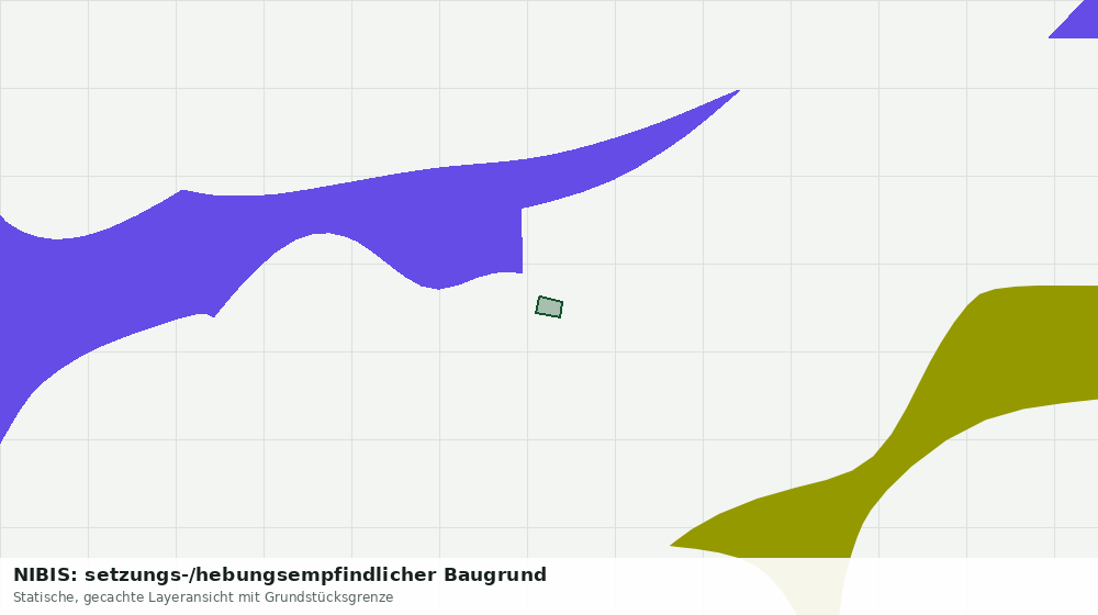 Statische Kartenansicht: NIBIS: setzungs-/hebungsempfindlicher Baugrund