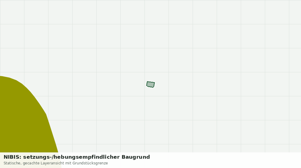 Statische Kartenansicht: NIBIS: setzungs-/hebungsempfindlicher Baugrund