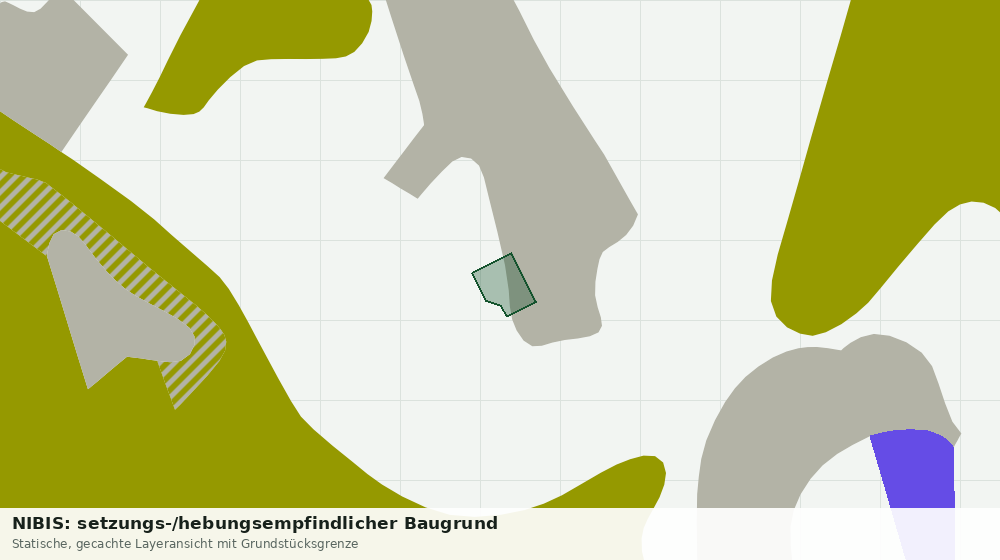 Statische Kartenansicht: NIBIS: setzungs-/hebungsempfindlicher Baugrund