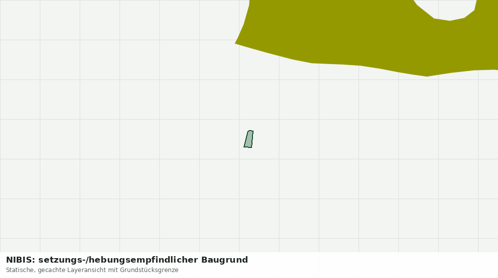 Statische Kartenansicht: NIBIS: setzungs-/hebungsempfindlicher Baugrund