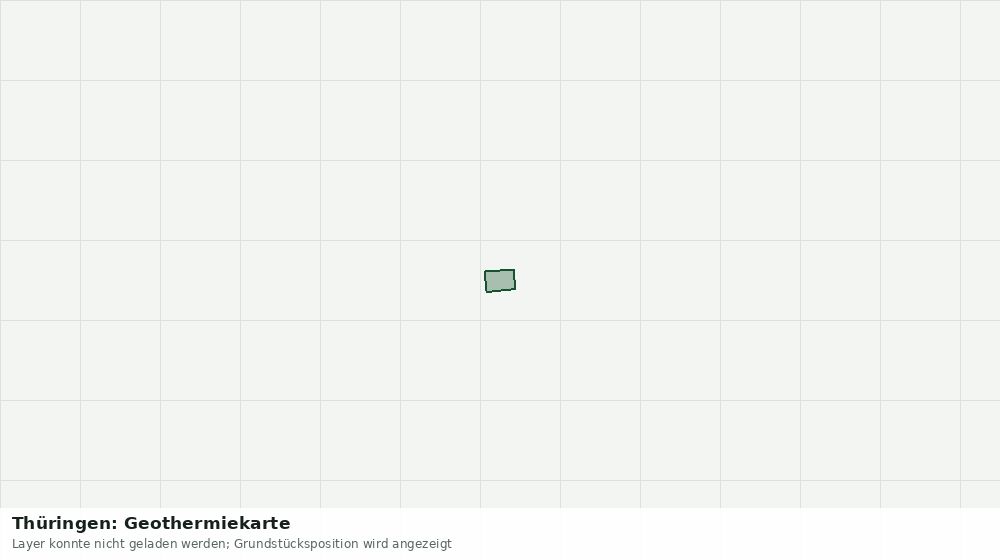 Statische Kartenansicht: Thüringen: Geothermiekarte