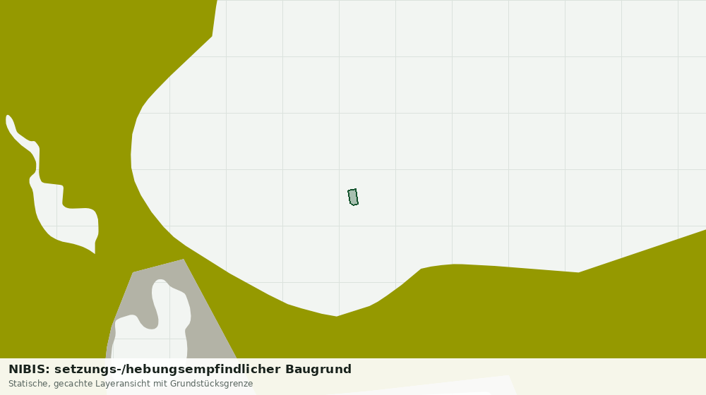 Statische Kartenansicht: NIBIS: setzungs-/hebungsempfindlicher Baugrund