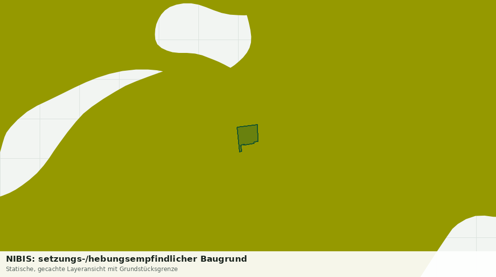Statische Kartenansicht: NIBIS: setzungs-/hebungsempfindlicher Baugrund