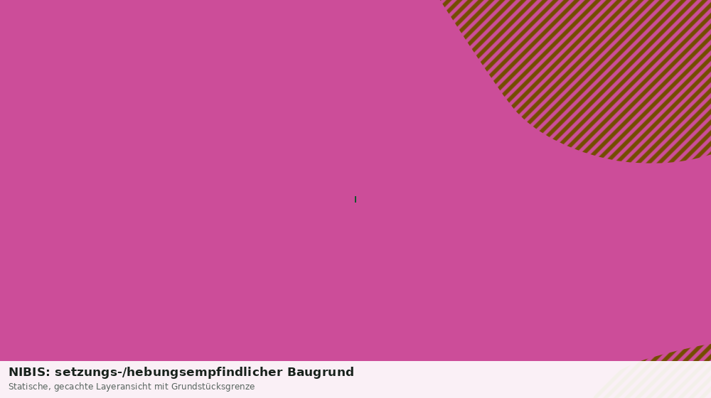 Statische Kartenansicht: NIBIS: setzungs-/hebungsempfindlicher Baugrund