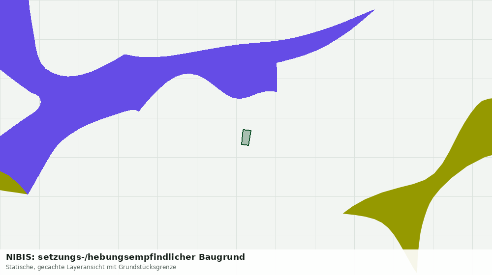 Statische Kartenansicht: NIBIS: setzungs-/hebungsempfindlicher Baugrund