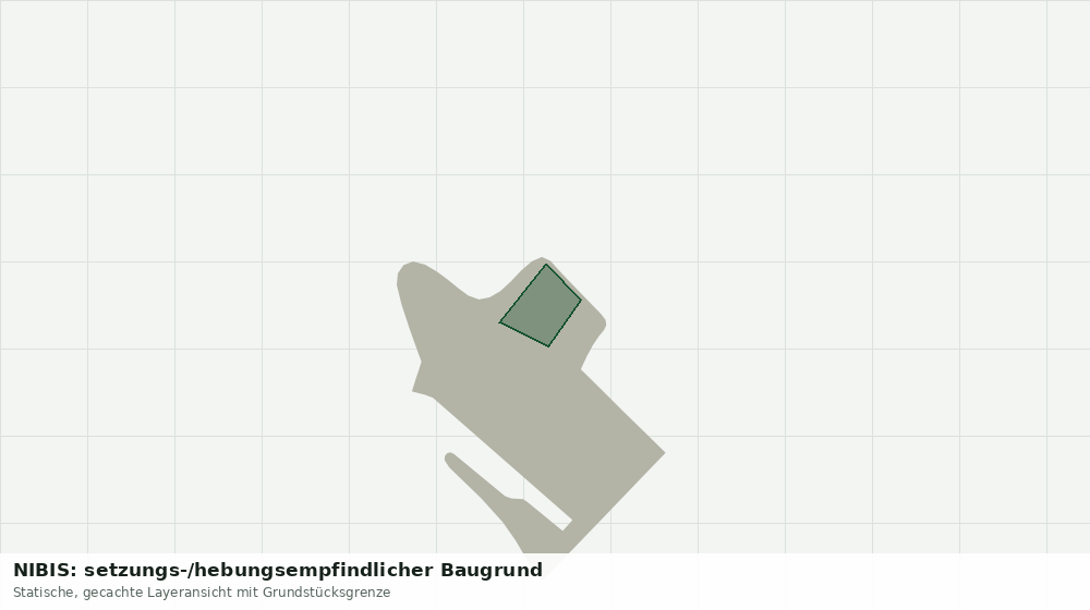 Statische Kartenansicht: NIBIS: setzungs-/hebungsempfindlicher Baugrund