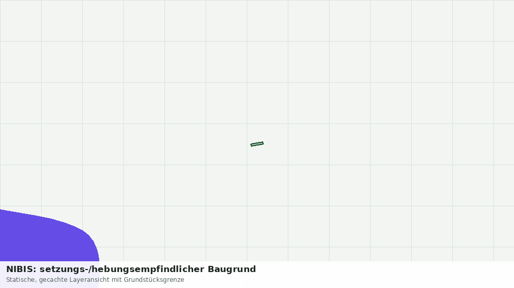 Statische Kartenansicht: NIBIS: setzungs-/hebungsempfindlicher Baugrund