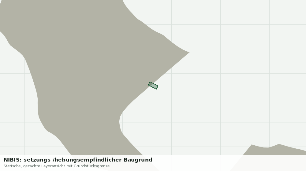 Statische Kartenansicht: NIBIS: setzungs-/hebungsempfindlicher Baugrund
