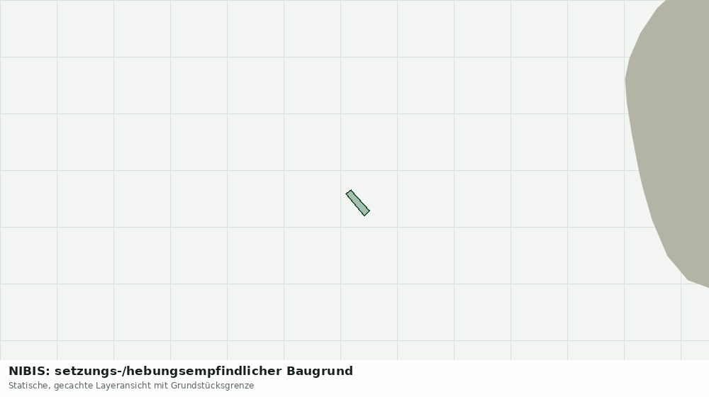 Statische Kartenansicht: NIBIS: setzungs-/hebungsempfindlicher Baugrund