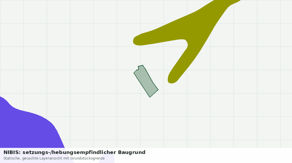 Statische Kartenansicht: NIBIS: setzungs-/hebungsempfindlicher Baugrund