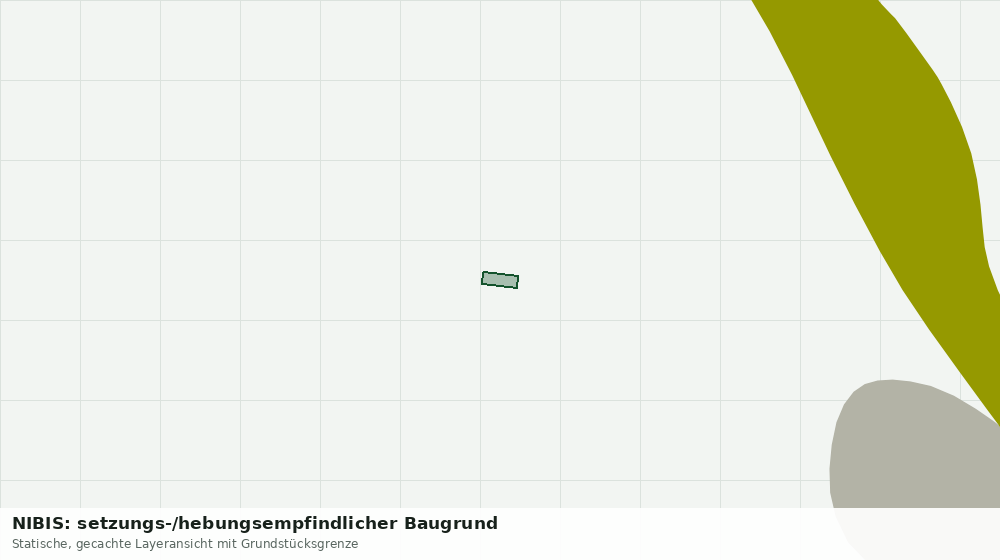 Statische Kartenansicht: NIBIS: setzungs-/hebungsempfindlicher Baugrund