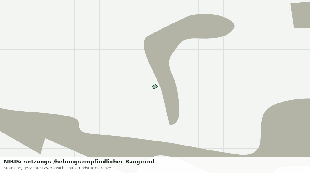 Statische Kartenansicht: NIBIS: setzungs-/hebungsempfindlicher Baugrund