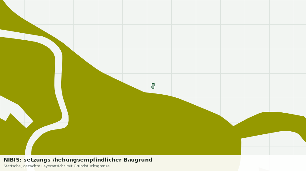 Statische Kartenansicht: NIBIS: setzungs-/hebungsempfindlicher Baugrund