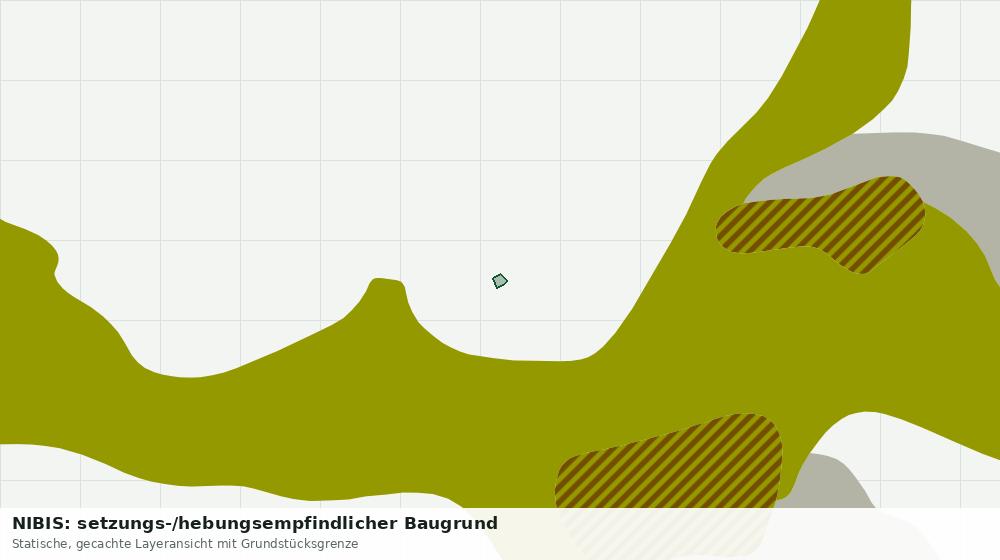Statische Kartenansicht: NIBIS: setzungs-/hebungsempfindlicher Baugrund