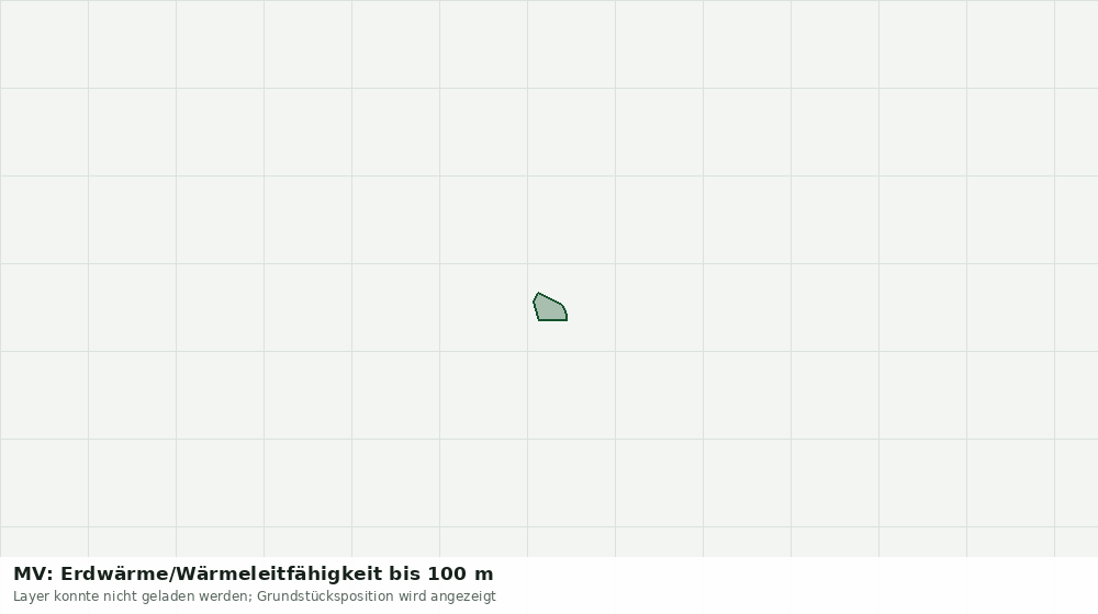 Statische Kartenansicht: MV: Erdwärme/Wärmeleitfähigkeit bis 100 m