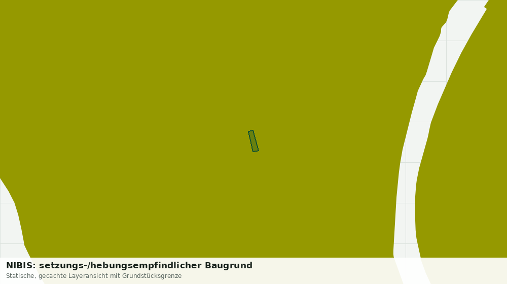 Statische Kartenansicht: NIBIS: setzungs-/hebungsempfindlicher Baugrund