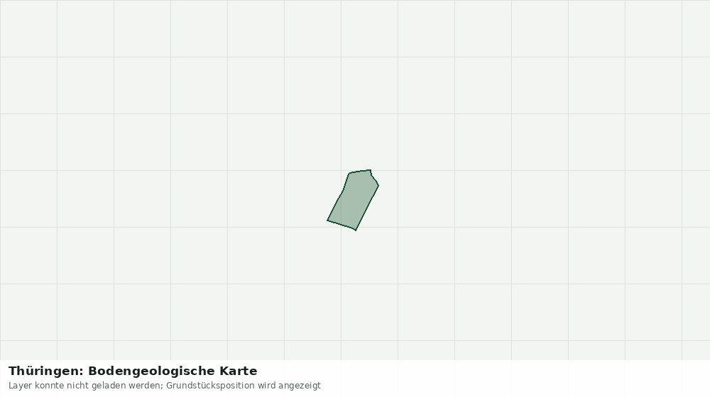 Statische Kartenansicht: Thüringen: Bodengeologische Karte