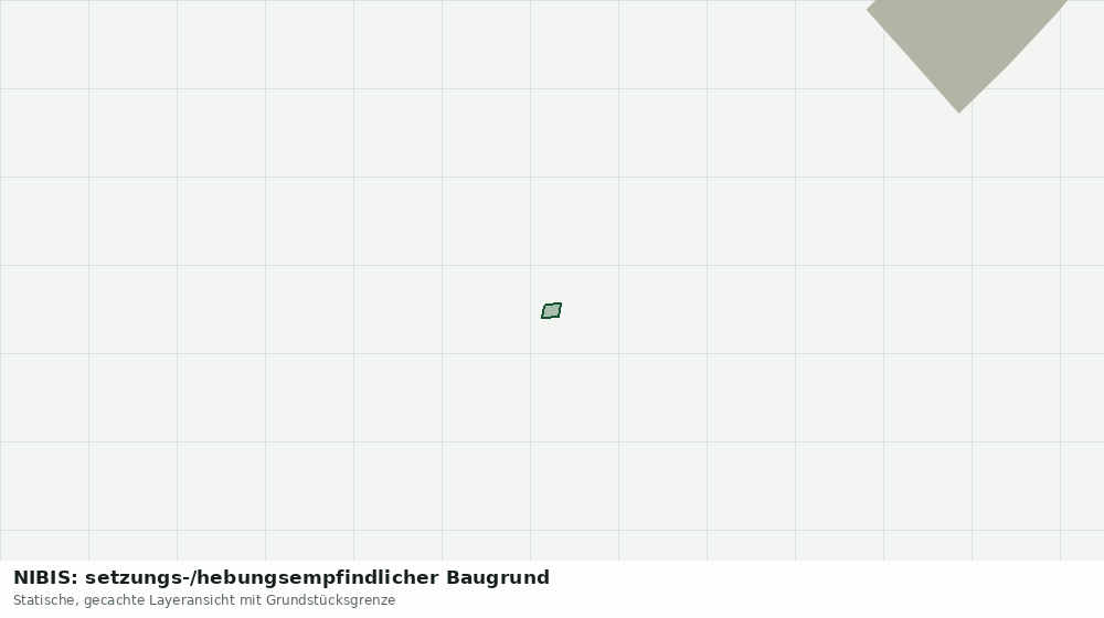 Statische Kartenansicht: NIBIS: setzungs-/hebungsempfindlicher Baugrund