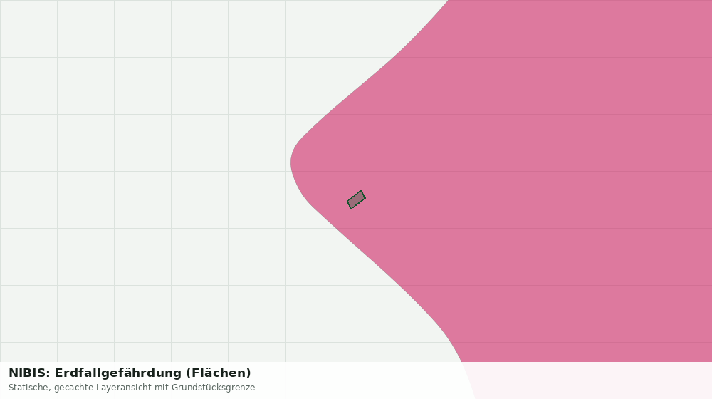 Statische Kartenansicht: NIBIS: Erdfallgefährdung (Flächen)