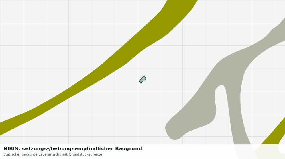 Statische Kartenansicht: NIBIS: setzungs-/hebungsempfindlicher Baugrund