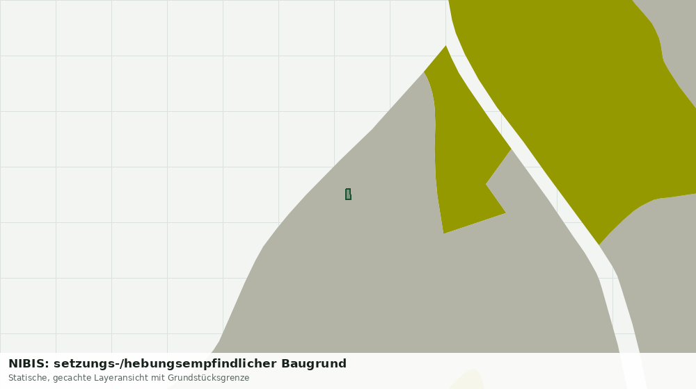 Statische Kartenansicht: NIBIS: setzungs-/hebungsempfindlicher Baugrund