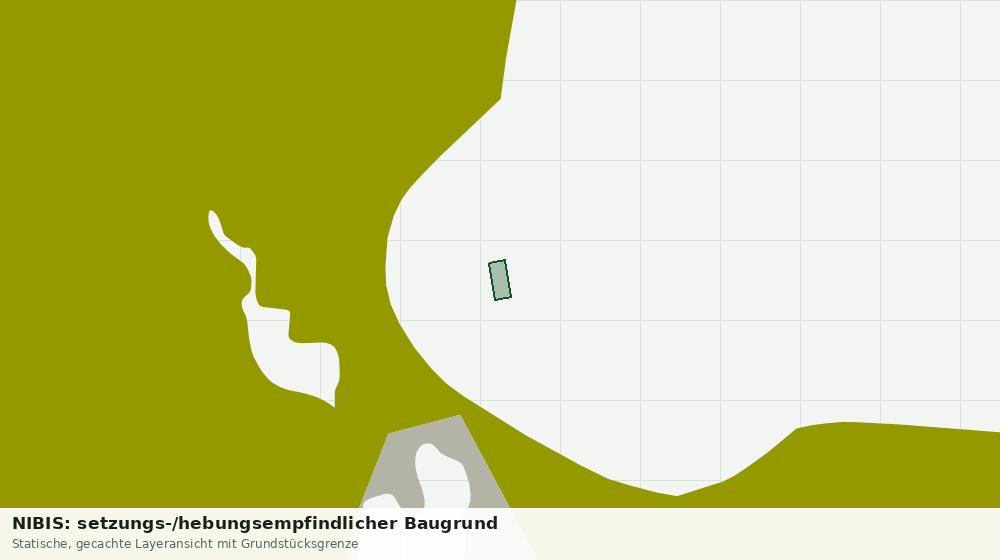 Statische Kartenansicht: NIBIS: setzungs-/hebungsempfindlicher Baugrund