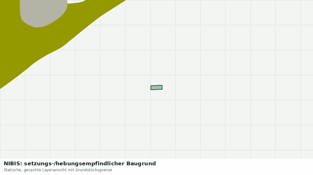 Statische Kartenansicht: NIBIS: setzungs-/hebungsempfindlicher Baugrund