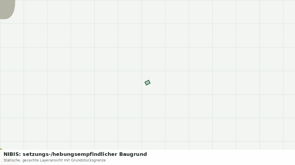 Statische Kartenansicht: NIBIS: setzungs-/hebungsempfindlicher Baugrund