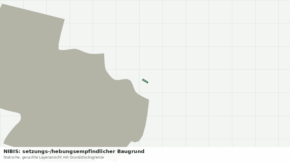 Statische Kartenansicht: NIBIS: setzungs-/hebungsempfindlicher Baugrund