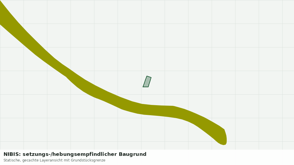 Statische Kartenansicht: NIBIS: setzungs-/hebungsempfindlicher Baugrund