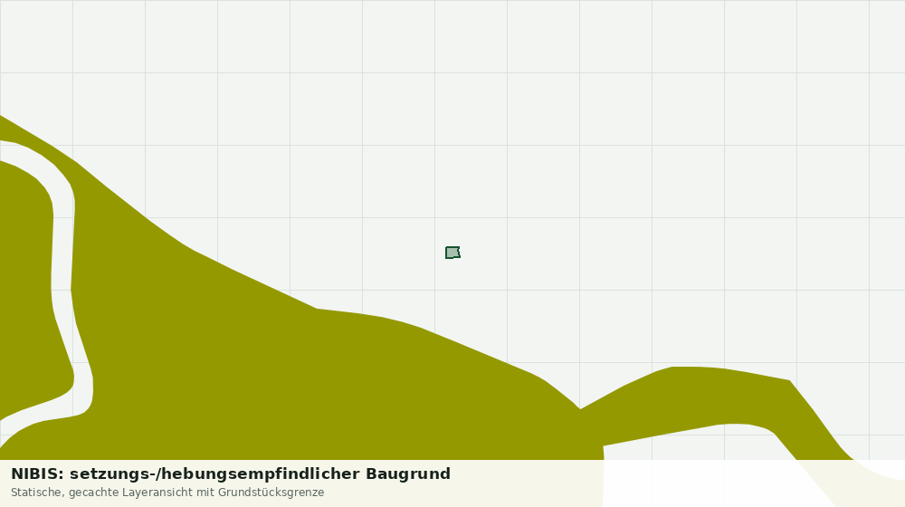 Statische Kartenansicht: NIBIS: setzungs-/hebungsempfindlicher Baugrund