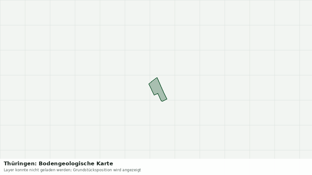 Statische Kartenansicht: Thüringen: Bodengeologische Karte