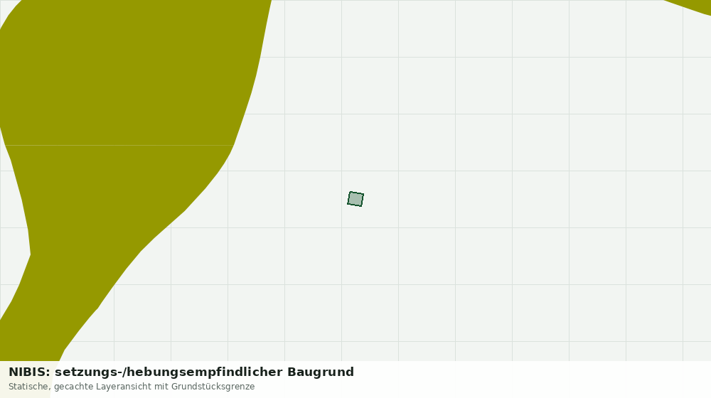 Statische Kartenansicht: NIBIS: setzungs-/hebungsempfindlicher Baugrund