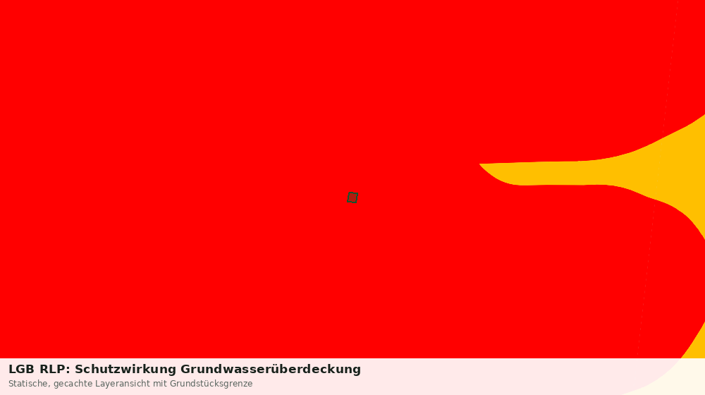 Statische Kartenansicht: LGB RLP: Schutzwirkung Grundwasserüberdeckung