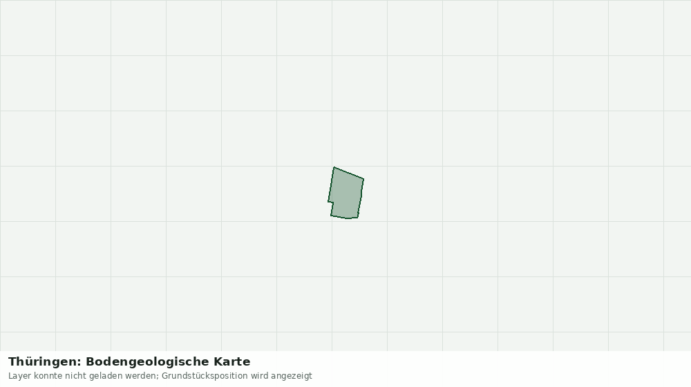 Statische Kartenansicht: Thüringen: Bodengeologische Karte