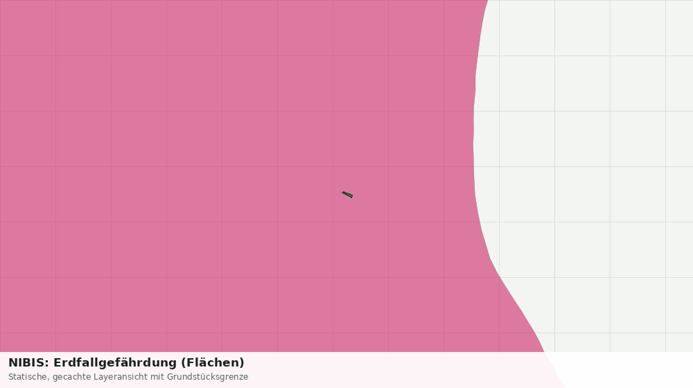 Statische Kartenansicht: NIBIS: Erdfallgefährdung (Flächen)