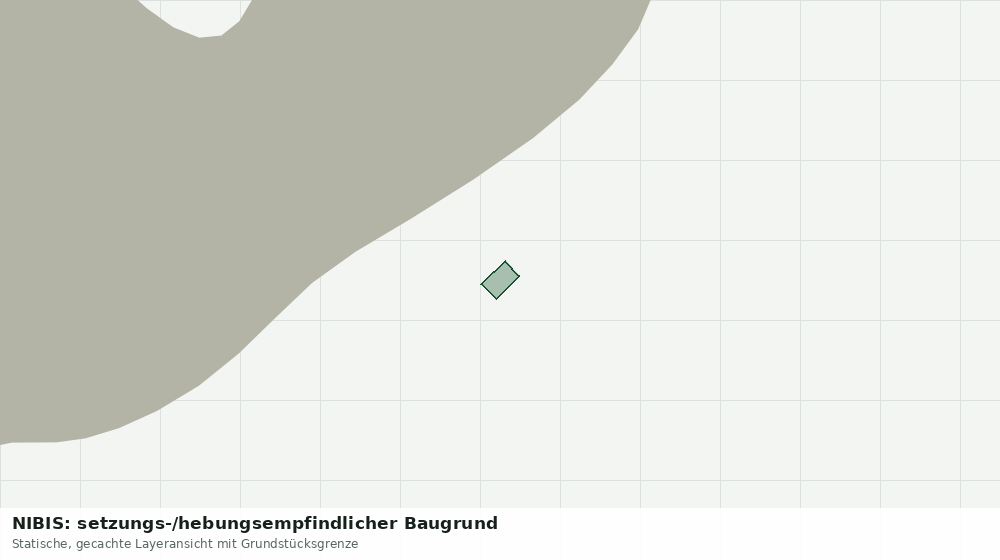 Statische Kartenansicht: NIBIS: setzungs-/hebungsempfindlicher Baugrund