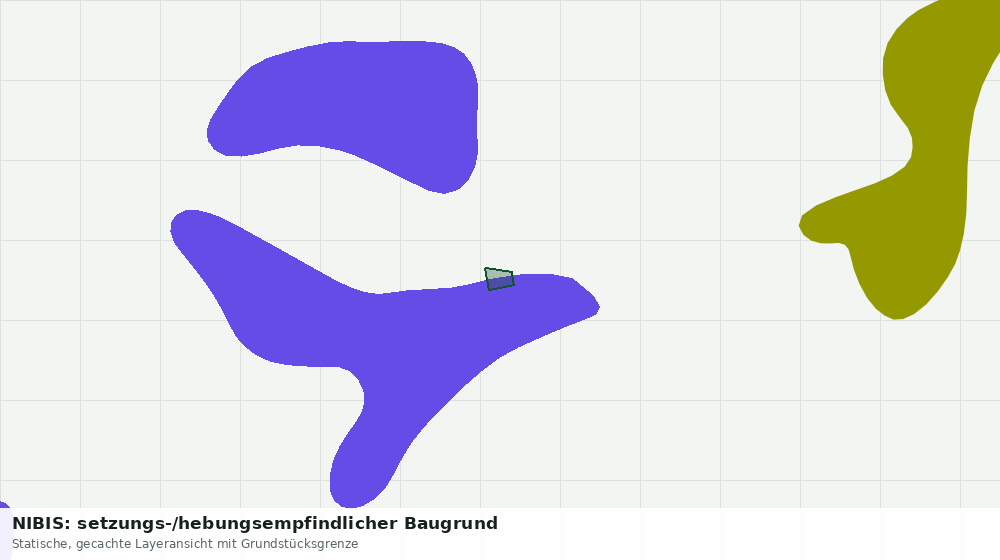 Statische Kartenansicht: NIBIS: setzungs-/hebungsempfindlicher Baugrund