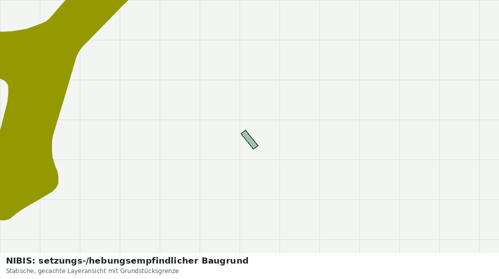 Statische Kartenansicht: NIBIS: setzungs-/hebungsempfindlicher Baugrund