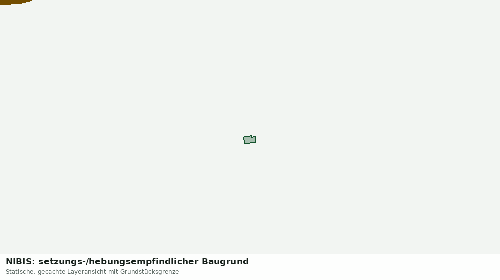 Statische Kartenansicht: NIBIS: setzungs-/hebungsempfindlicher Baugrund