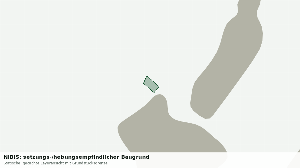 Statische Kartenansicht: NIBIS: setzungs-/hebungsempfindlicher Baugrund