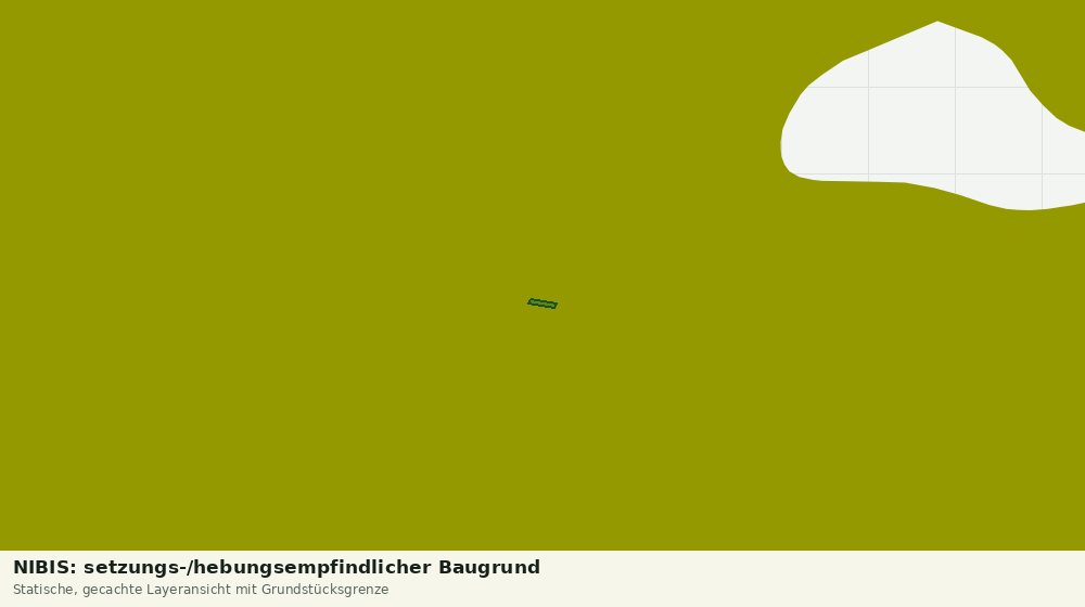 Statische Kartenansicht: NIBIS: setzungs-/hebungsempfindlicher Baugrund