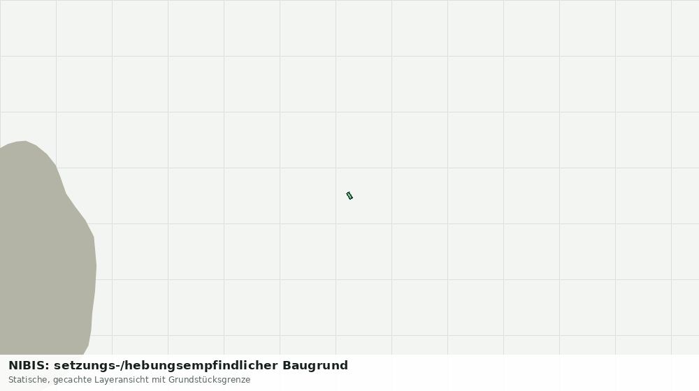 Statische Kartenansicht: NIBIS: setzungs-/hebungsempfindlicher Baugrund